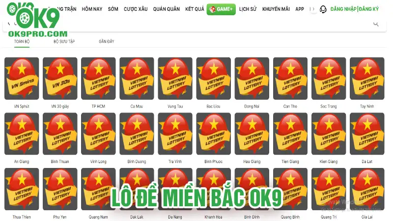 Lô đề miền bắc ok9